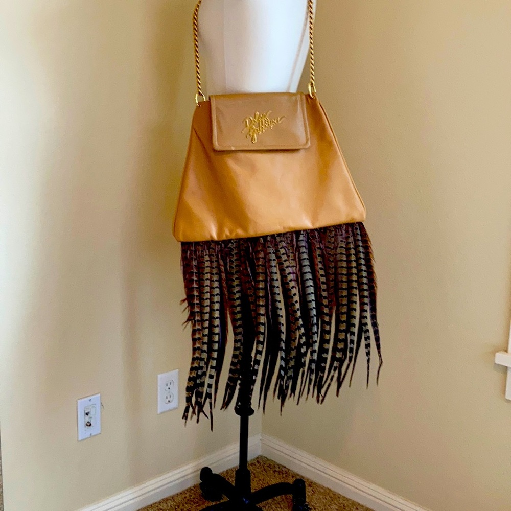 Dolce and Gabbana plume purse